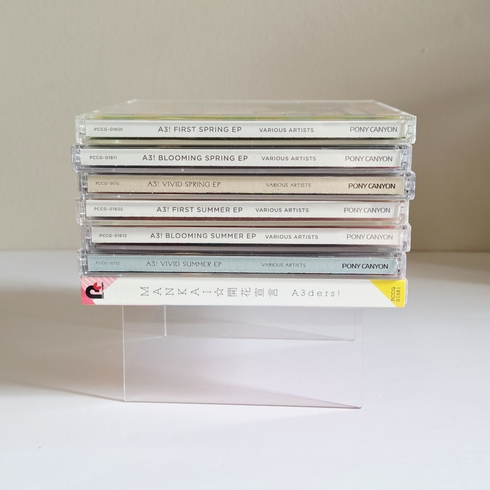 A3! Spring & Summer 7pc CD Collecton - Japanese Music Idol